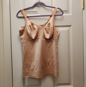 Ruby Ribbon Lace Full Support Cami Size 44